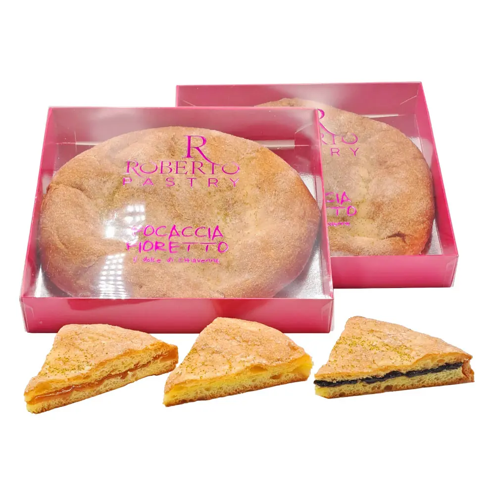 Focaccia Fioretto - Albicocca - Roberto Pastry & Bakery